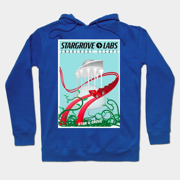 Stargrove Labs Poster Hoodie by xochiltk